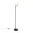 Nordlux Wilson Stehlampe Glas und Metall Schwarz | Geeignet für G9